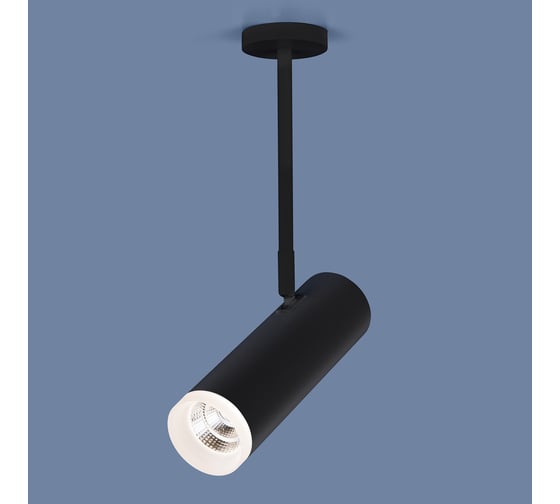 Светодиодный стационарный светильник Elektrostandard DLS022 9W 4200K черный матовый a045507