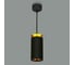 Светодиодный стационарный светильник Elektrostandard DLS021 9+4W 4200К черный матовый/золото a045504 2