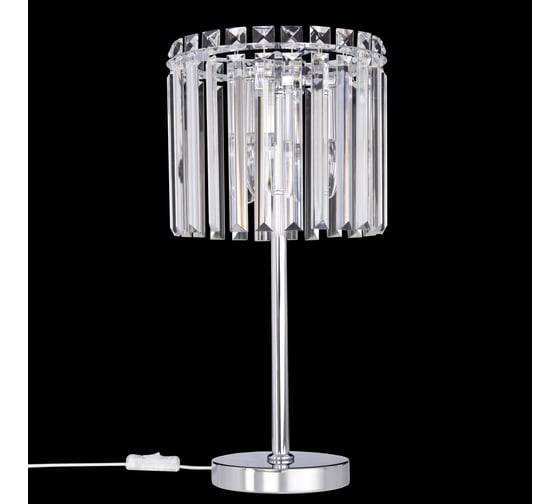 Настольная лампа Citilux Джейн хрустальная, хром CL306831