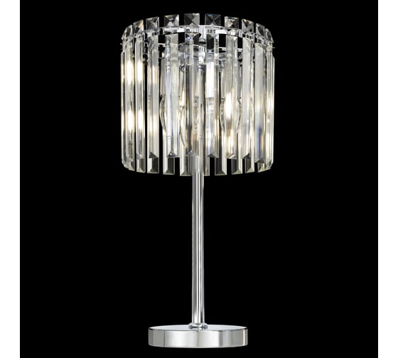Настольная лампа Citilux Джейн хрустальная, хром CL306831