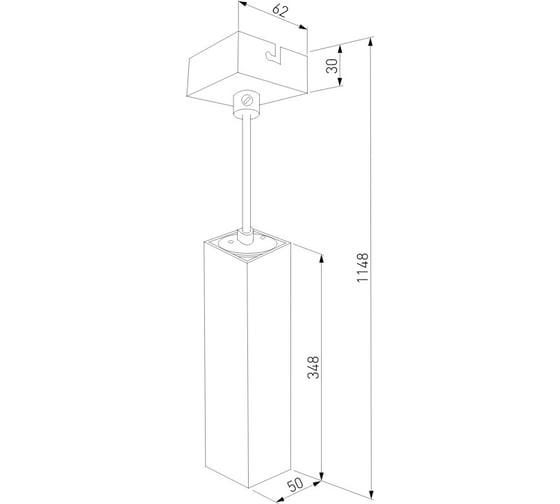 Подвесной светильник Elektrostandard 50154/1 LED красный 00000086282