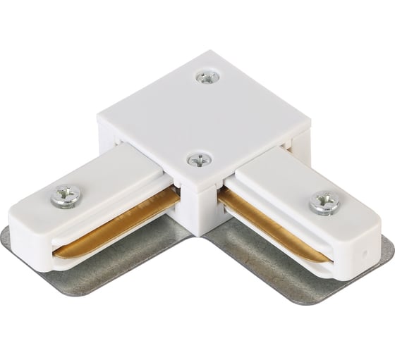 Коннектор l-образный Crystal lux CLT 0.211 07 WH 1
