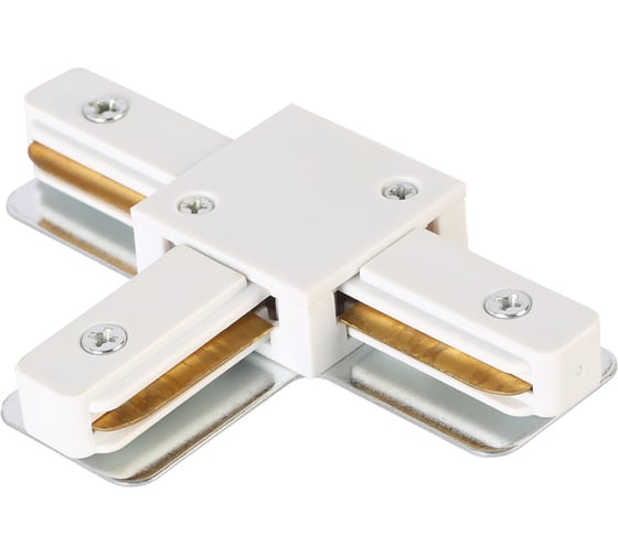 Коннектор t-образный Crystal lux CLT 0.211 08 WH 1
