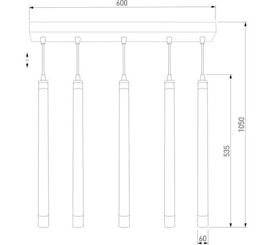Подвесные светильники Elektrostandard 501335 LED бронза a043911