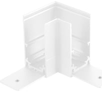 Угловой cоединитель Crystal lux для магнитного накладного шинопровода space CLT 0.213 04 WH