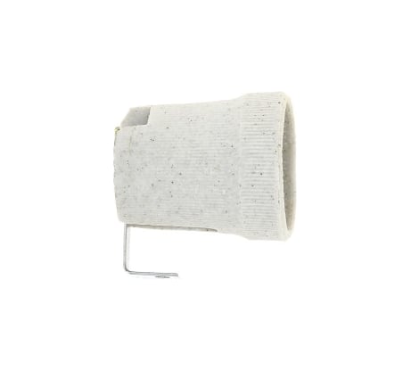 Патрон EKF керамический, E27, с держателем, PROxima SQLHCe-E27-h