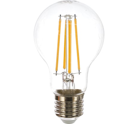 Филаментная лампа ЭРА FLED, A60-13W-827-E27, груша, 13Вт, теплый, Е27 Б0035027