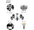 Люстра Rivoli 3029305 Carosello S5CR 5хE14 40W Б0038070 7