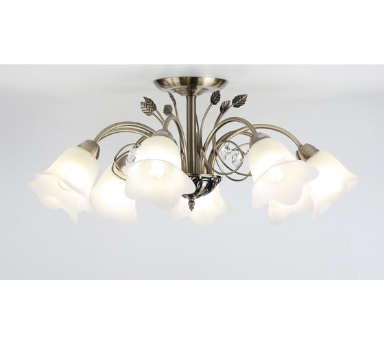Люстра Rivoli 2031308 Giardino S8 AB 8хE14 40W Б0038453