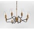 Люстра Rivoli 5045208 Fresco P8 черный с золотом 8хE14 40W Б0044369 3