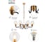 Люстра Rivoli 5045208 Fresco P8 черный с золотом 8хE14 40W Б0044369 14