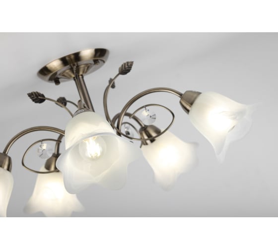 Люстра Rivoli 2031305 Giardino S5 AB 5хE14 40W Б0038452
