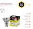 Галогенная лампа ЭРА GU10 JCDR MR16 50W 230V софит, 50Вт, нейтральный, GU10 C0027386 2