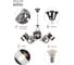 Люстра Rivoli 3035205 Lattea P5 CR 5хE14 40W Б0037693 8