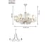 Люстра Rivoli 2016208 Cascata P8 GD 8хE14 40W Б0038421 11