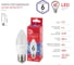 Светодиодная лампа ЭРА LED B35 6W 865 E27 R диод, свеча, 6Вт, холодный, E27 Б0045340 4