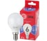 Светодиодная лампа ЭРА LED P456W865E14 R, шар, 6Вт, холодный, E14 Б0045356 2