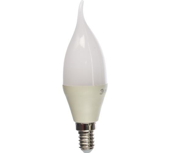 Светодиодная лампа ЭРА ECO LED BXS8W840E14 свеча на ветру, 8Вт, нейтральный, E14 Б0040884