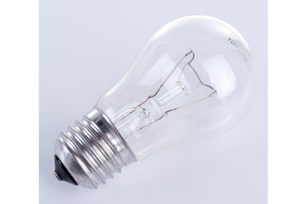 Лампа накаливания ЭРА A50 груша, 60Вт, 230В, Е27, в гофре 100/3600 ...