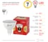Светодиодная лампа ЭРА ECO LED MR167W827GU5.3 софитная, 7 Вт, теплый, GU5.3 Б0040873 4