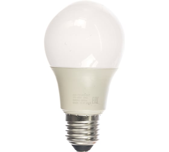 Светодиодная лампа ЭРА LED A60 7W 860 E27 диод, груша, 7Вт, холодный, E27 Б0044087
