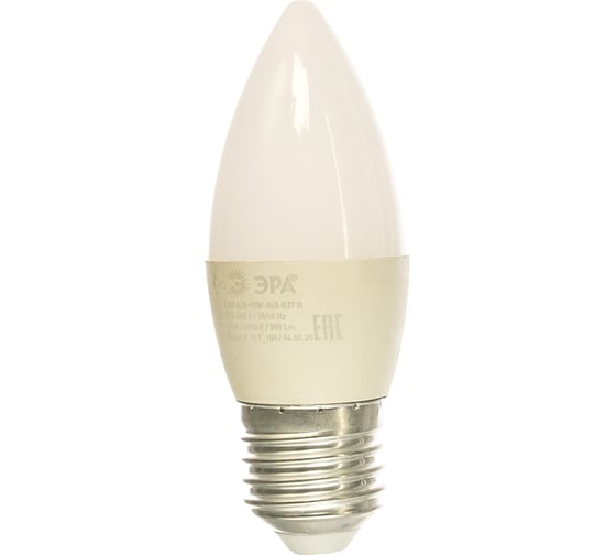 Светодиодная лампа ЭРА LED B3510W865E27 R, свеча, 10 Вт, холодный, E27 Б0045338