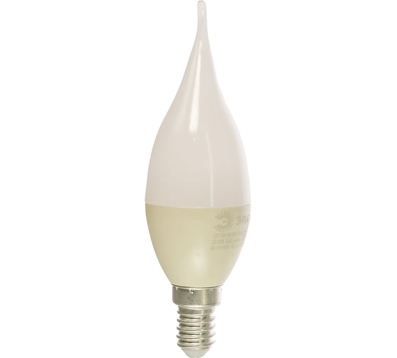 Светодиодная лампа ЭРА LED BXS6W865E14 R, свеча на ветру, 6Вт, холодный, E14 Б0045344