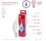 Светодиодная лампа ЭРА LED BXS6W865E14 R, свеча на ветру, 6Вт, холодный, E14 Б0045344 4