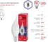 Светодиодная лампа ЭРА LED BXS8W865E14 R, свеча на ветру, 8 Вт, холодный, E14 Б0045345 4