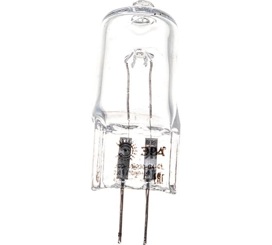 Галогенная лампочка ЭРА G4-JCD-40W-230V-CL G4 40Вт капсула теплый белый свет C0039280