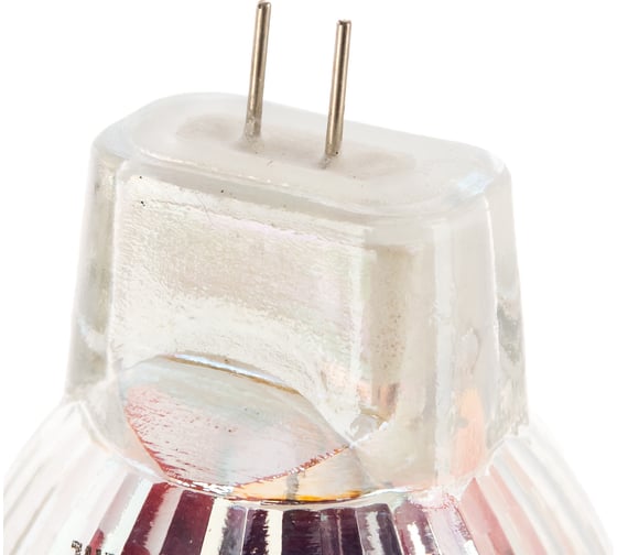 Галогенная лампа ЭРА GU4-MR11-50W-220V-30 CL, софитная, 50 Вт, нейтральный, GU4 Б0044095