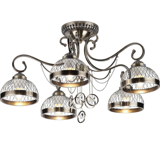 Люстра Rivoli 5032305 Cofanetto S5AB 5хE27 60W Б0037727