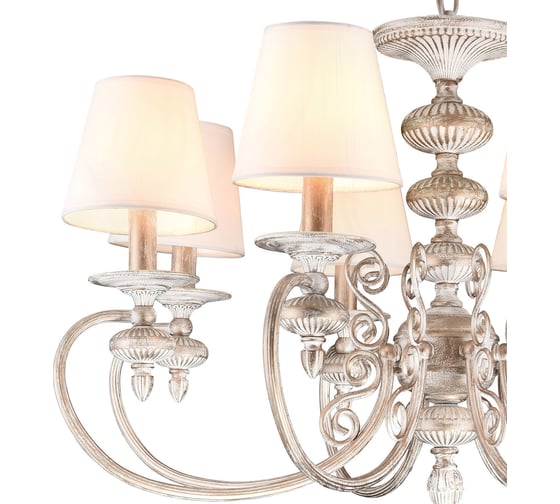 Люстра Rivoli 2034208 Filomena P8 WG 8хE14 40W Б0038462