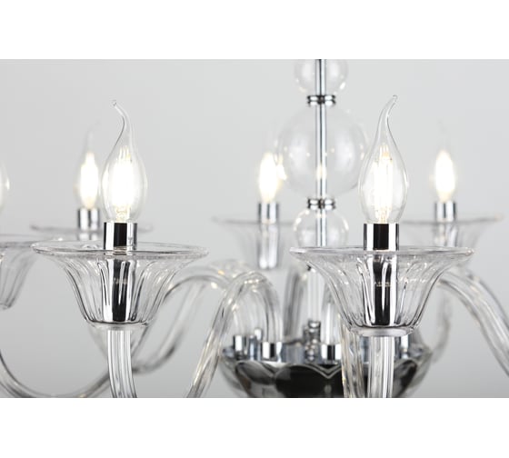 Люстра Rivoli 1008208 Nudo P8 CR 8хE14 40W Б0037784