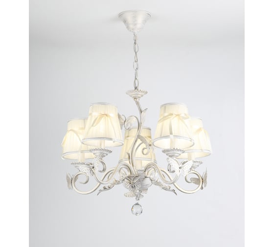 Люстра Rivoli 2014205 Farfalla P5 WG 5хE14 40W Б0038410