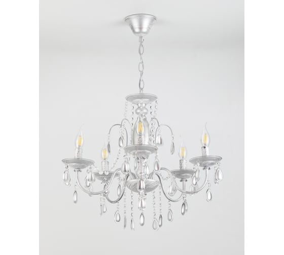 Люстра Rivoli 2013205 Argento P5 SL 5хE14 40W Б0038405