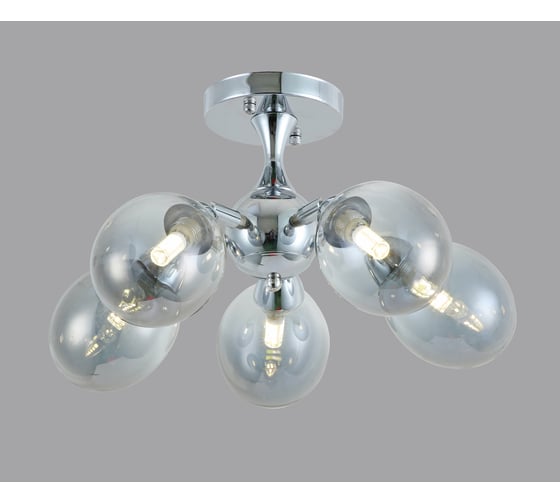 Люстра Rivoli 9009305 Annio Р5 хром 5 G9 3W Б0044461