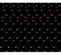 Гирлянда FERON Штора 24V 400 LED 3300K, эффект стробов, 56W, с 60W-драйвером IP65 шнур 5м 0.2мм,CL12 26796