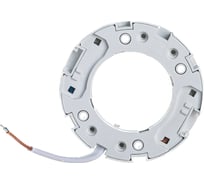 Патрон FERON LH50 GX53, 230V, огнеупорный пластик, медь, цвет белый, размер 75х10мм 41038