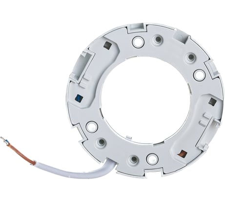 Патрон FERON LH50 GX53, 230V, огнеупорный пластик, медь, цвет белый, размер 75х10мм 41038