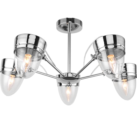 Люстра Rivoli 3032305 Falco S5 CR 5хE14 40W Б0037679