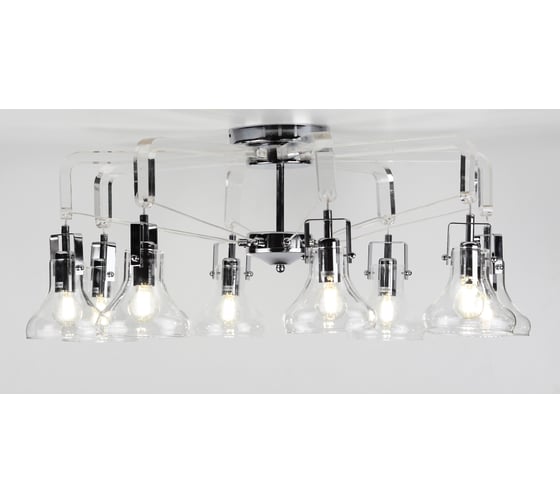 Люстра Rivoli 3031308 Scomparsa S8CR 8хE14 40W Б0037677