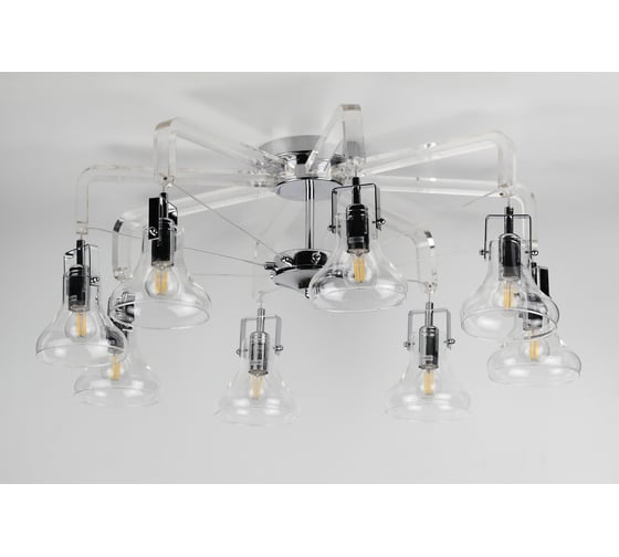 Люстра Rivoli 3031308 Scomparsa S8CR 8хE14 40W Б0037677