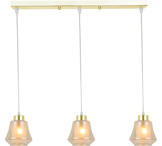 Подвес Rivoli 9017203 Edda Р3 золото 3хE27 40W Б0044478