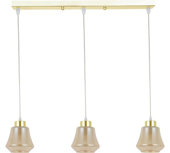 Подвес Rivoli 9017203 Edda Р3 золото 3хE27 40W Б0044478