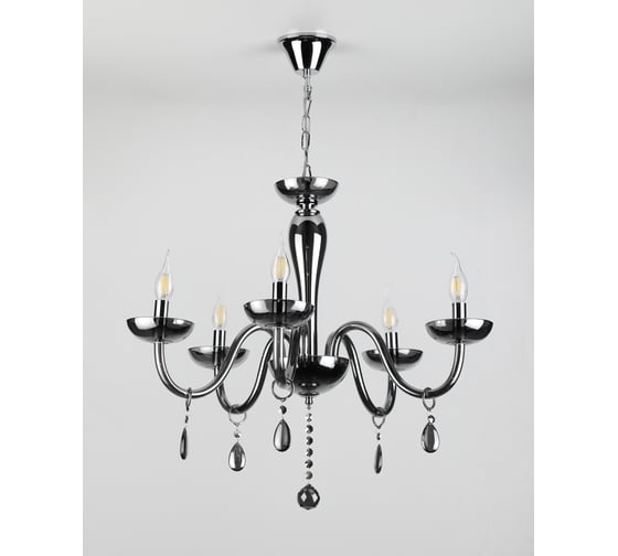 Люстра Rivoli 1005205 Fumoso P5 CR 5хE14 40W Б0037775