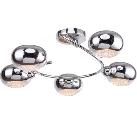 Люстра Rivoli 3038305 Romi P5 хром E14х5 40W Б0044497