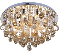 Люстра Rivoli 6010160 Caramello PL60 CR 5хE14 40w19W 9000K Б0038164