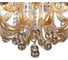 Люстра Rivoli 6010160 Caramello PL60 CR 5хE14 40w19W 9000K Б0038164 2