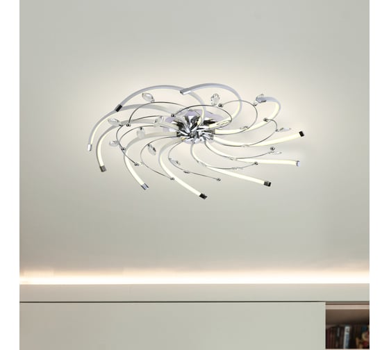 Люстра Rivoli 6003110 Mulinello PL10 CR 90W LED 4000K Б0038151